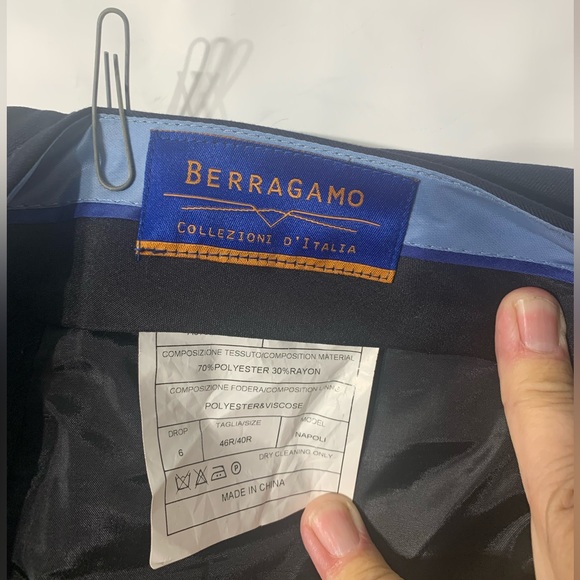 Berragamo Navy Men’s Suit - Picture 5 of 12